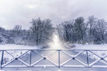 La neige au château de Wolfsburg sur Marc-Sven Kirsch