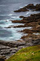 The rocky coast of Ireland