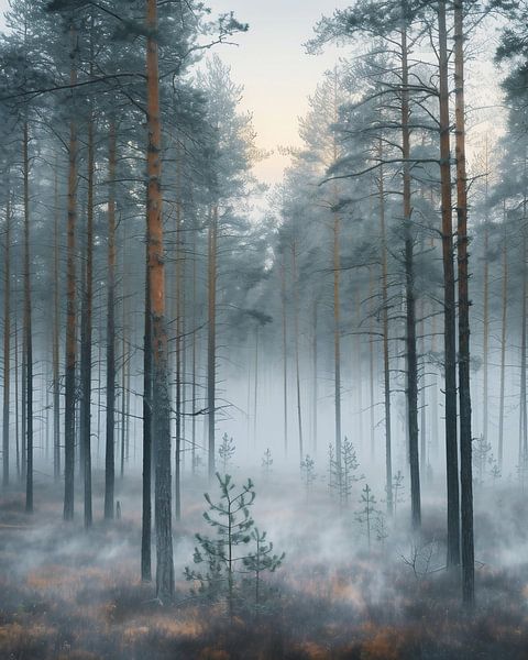 Verzauberter Waldspaziergang erleben von fernlichtsicht