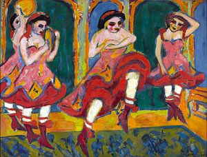 Ernst Ludwig Kirchner.Der Tanz