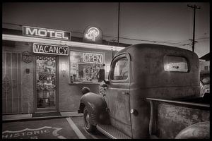 Route 66 hotel, winnende foto USA4ALL!