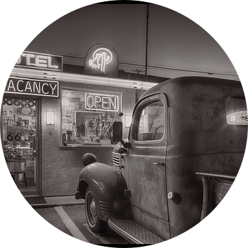 Route 66 hotel, winnende foto USA4ALL!