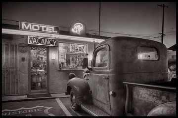 Route 66 hotel, winnende foto USA4ALL! van Humphry Jacobs
