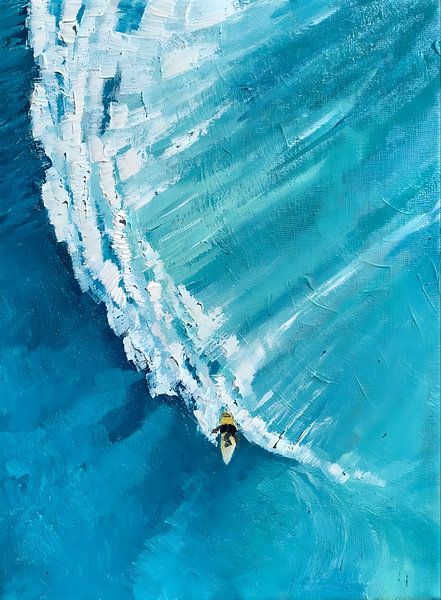 Le surf, c'est amusant par Gapran Art