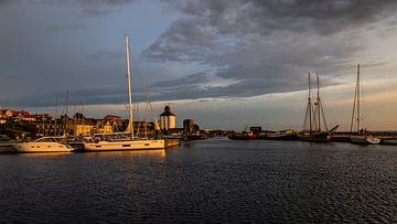 SUNSET || in the harbour || Denemarken van Rita Kuenen