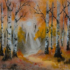 Aquarelle partie 207 sur Tania Perneel