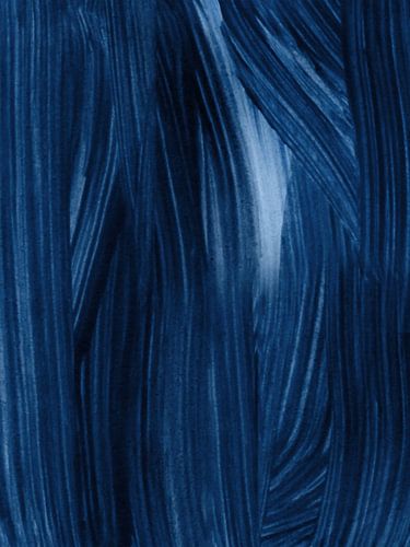 Just Indigo 7 | Aquarelle minimaliste