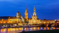 La cathédrale de Dresde par Henk Meijer Photography Aperçu