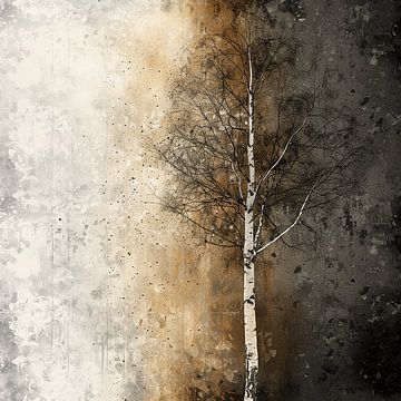 Enchanting Birch Beauty: A Natural Masterpiece by Karina Brouwer