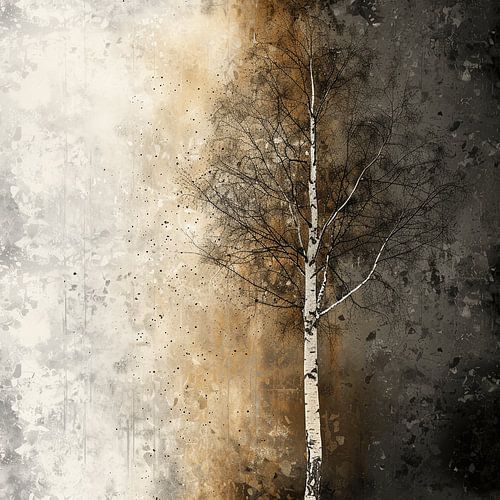 Enchanting Birch Beauty: A Natural Masterpiece