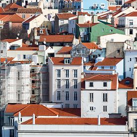 Lissabon Portugal, sonnige Aussichten von Yolanda Broekhuizen