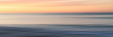 PHOTOGRAPHY Panorama sea blurred - Côte d'Azur - ICM by Werner Dieterich