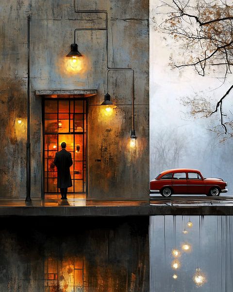 Kosmische Ruhe von fernlichtsicht