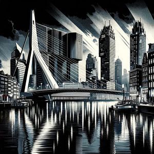 Rotterdam Impression d'artiste I