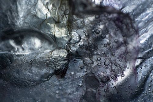 Abstracte Foto | Metaal en Zilver kleuren | Fine Aer