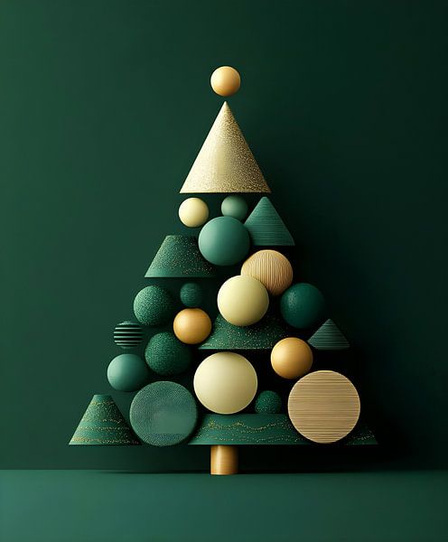 Moderner Weihnachtsbaum von But First Framing