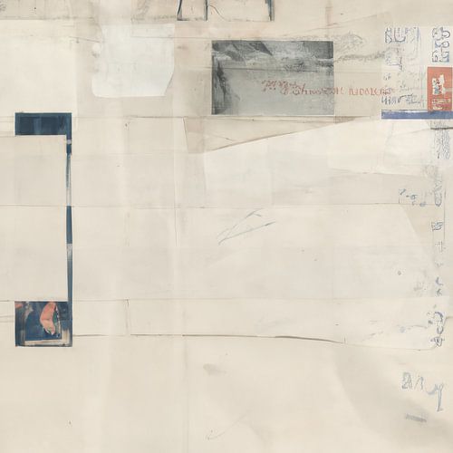 Collage mit dem Titel: "Liebesbriefe"