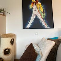 Photo de nos clients: L'esprit de Freddie Mercury par Gunawan RB, sur toile