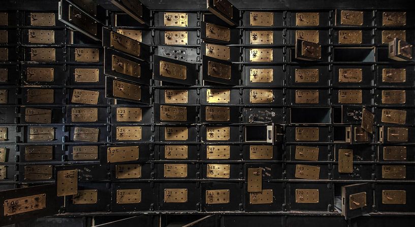 Old bank vault by Olivier Photography