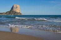 Die Südwand des Peñón de Ifach in Calpe von Adriana Mueller Miniaturansicht