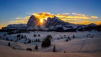 Alpe di Siusi in the Dolomites by Dieter Meyrl thumbnail
