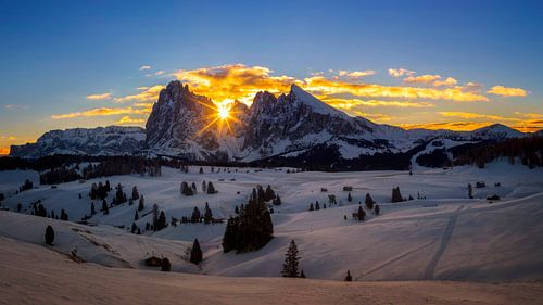 Seiser Alm in den Dolomiten