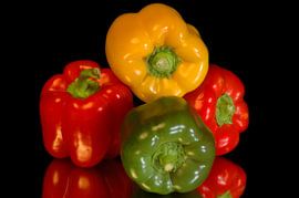 Peppers,Vegetables by Brian Morgan