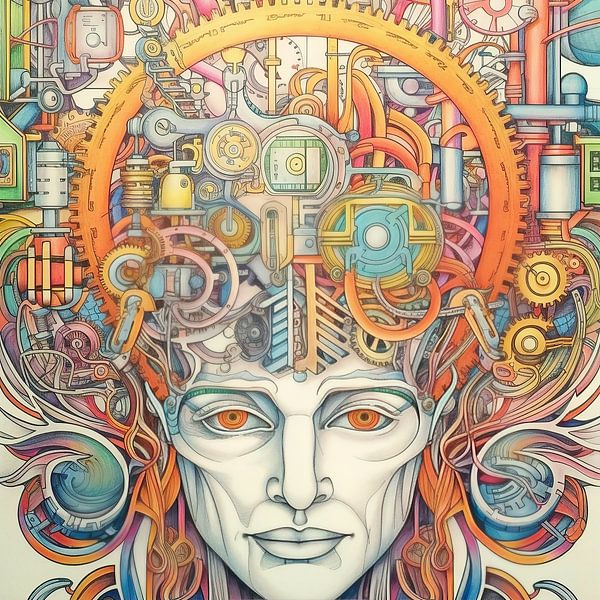 Painting The Inner Cosmos by ARTEO Paintings