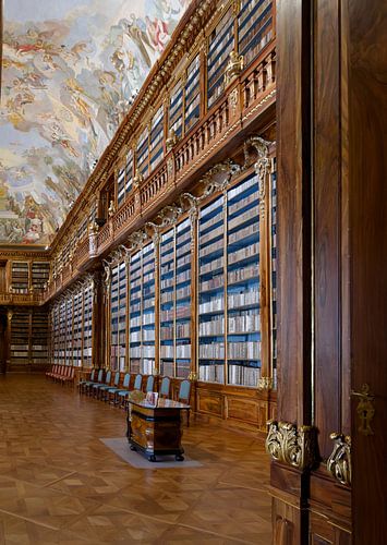 Salle 1 de la bibliothèque fantastique - Monastère de Strahov - Prague