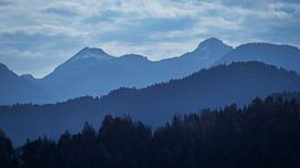 Mountain Landscape by Saranda in t Veld Fotografie