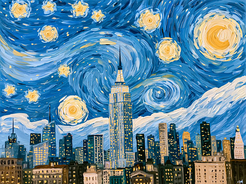 New York in „Sternennacht“