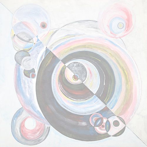 EH PAINTING ART 1994 #1119 Luchtbellen Softone