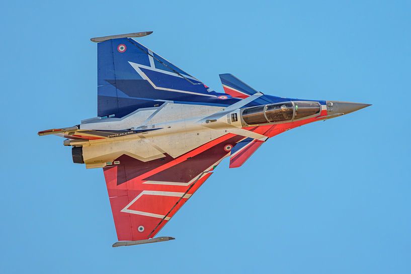 Rafale Solo Display Team 2025 of the French Air Force. by Jaap van den Berg