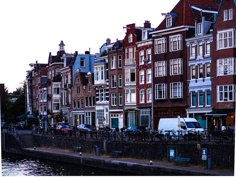 Grachtenpandjes Amsterdam van willemien kamps