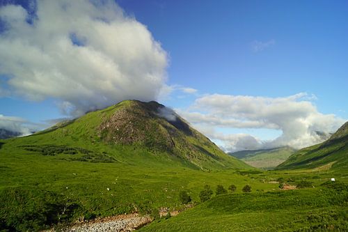 Bergen in Glen Etive in Schotland.