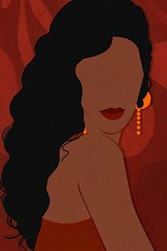 Simply Beauty in Red