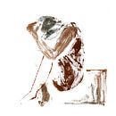 Sitting woman by Corine Teuben thumbnail