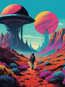 La marche de l'espace