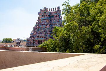 Gopuram des Sri Ranganatha Swamy-Tempels, Trichy von Martijn