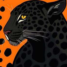 Portrait de tigre sur rendyokt rendy