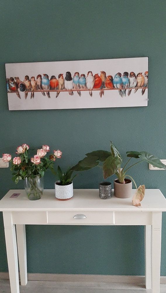 A Perch of Birds, Hector Giacomelli (Digitally enhanced) 