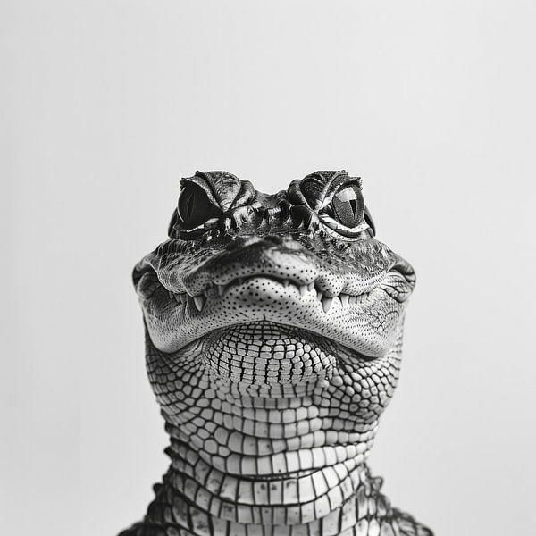 Krokodil von Poster Art Shop