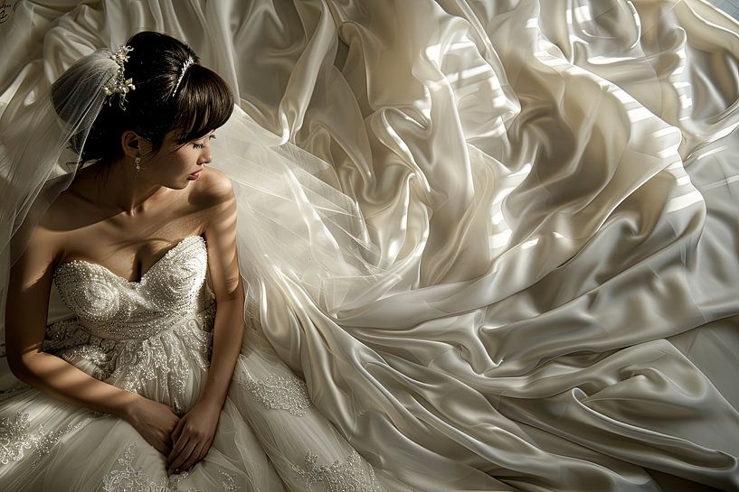 fantasy wedding gown Asia by Egon Zitter