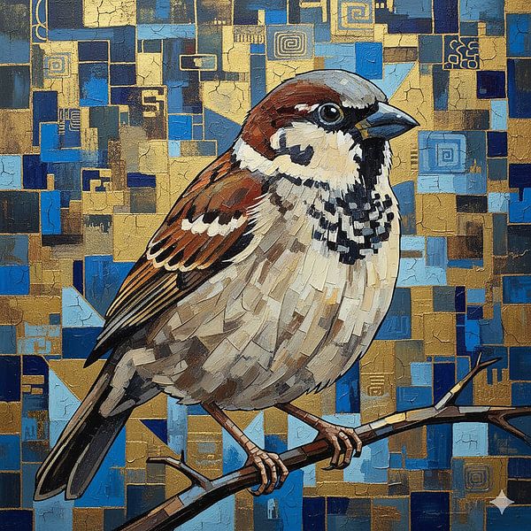 Der Sperling: erdig und golden von Karin van Bylevelt