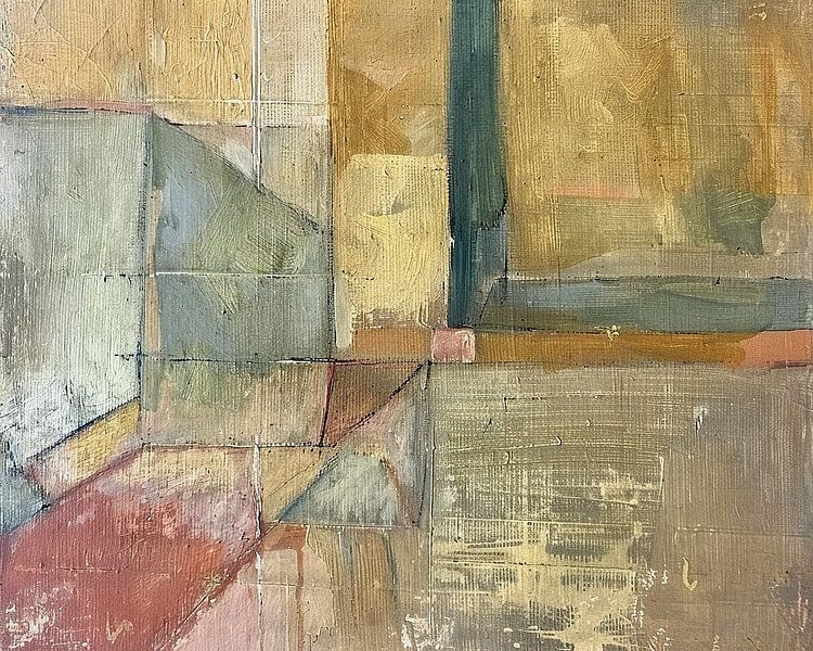 Moderne Geometrie | Tonal Balance Act von Abstraktes Gemälde