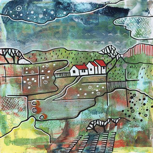 Seizoenslandschap - zomer