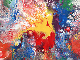 Fluid Art nr. 62 van GreenART by Hubert Fenzl