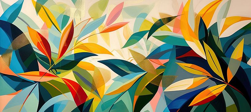 Abstract Nature Painting by Art Whims