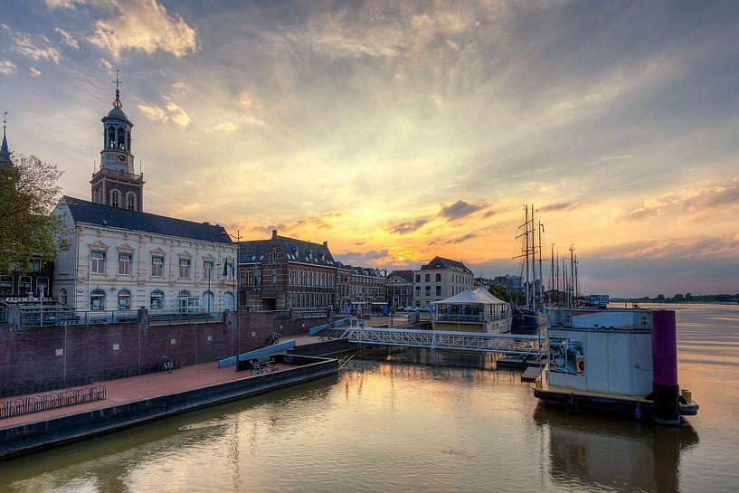 Sunset Kampen by Erik Wilderdijk