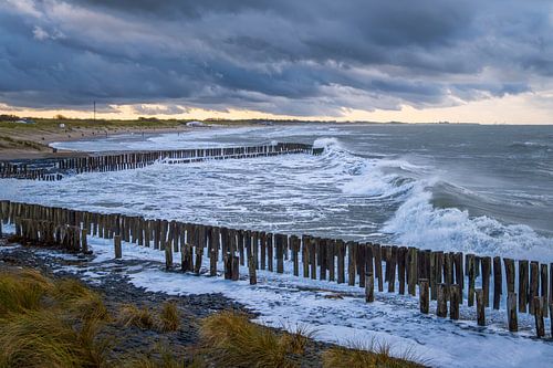 Stormecho’s langs Nieuwesluis van Sander Poppe